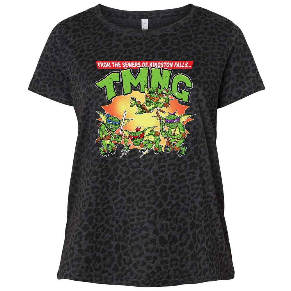 Ladies Curvy Jersey - WB6G26E7 - Black Leopard - 11