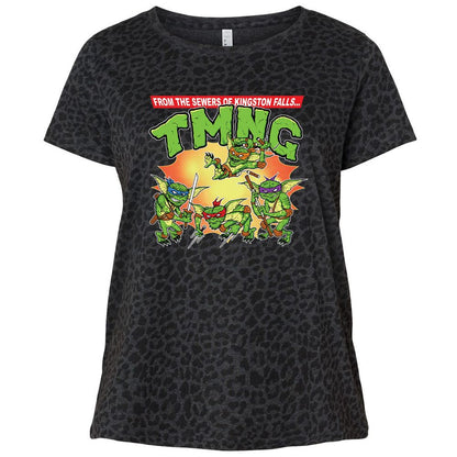 Ladies Curvy Jersey - WB6G26E7 - Black Leopard - 11