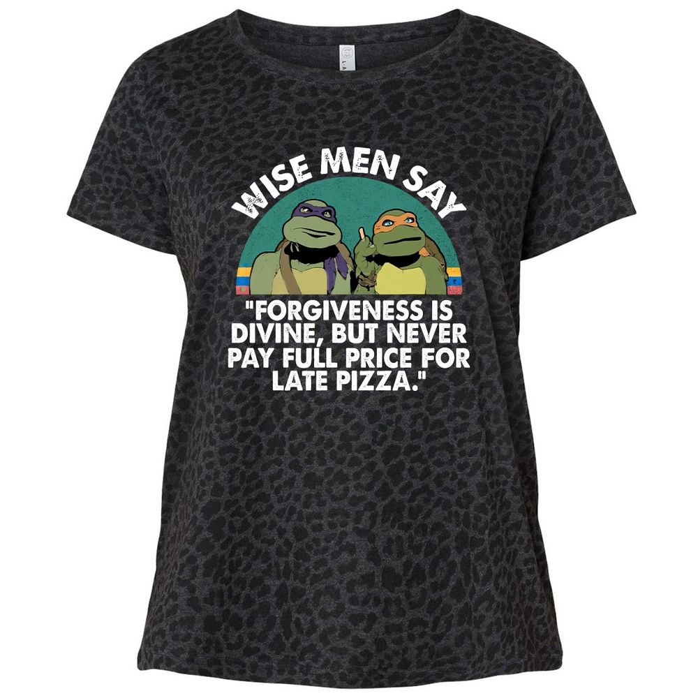 Ladies Curvy Jersey - MY465LGV - Black Leopard - 11