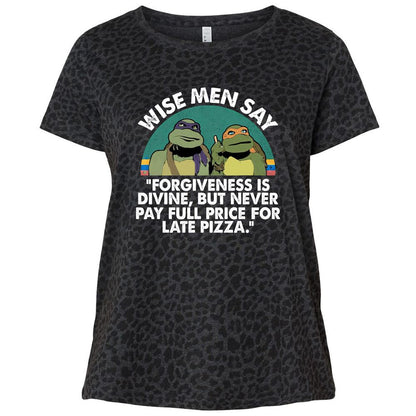 Ladies Curvy Jersey - MY465LGV - Black Leopard - 11