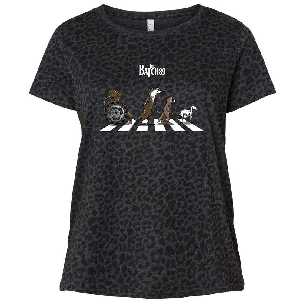 Ladies Curvy Jersey - 8JZBGMAP - Black Leopard - 11