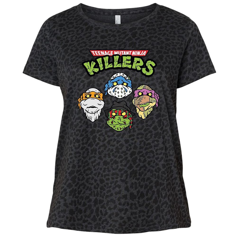 Ladies Curvy Jersey - WVQVYDAW - Black Leopard - 11