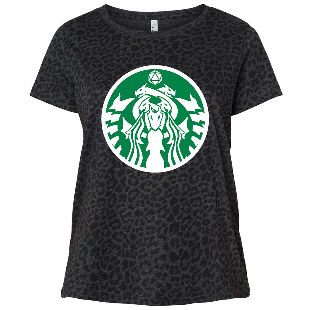 Ladies Curvy Jersey - AA5YMCYR - Black Leopard - 11