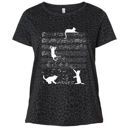 Ladies Curvy Jersey - RC1A36DG - Black Leopard - 11