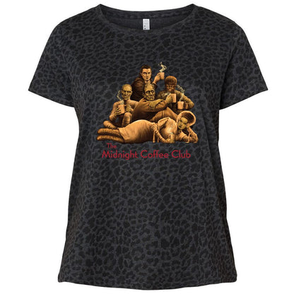 Ladies Curvy Jersey - J7TUAE25 - Black Leopard - 11