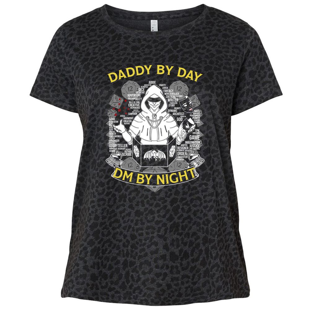 Ladies Curvy Jersey - AQ48P54F - Black Leopard - 11