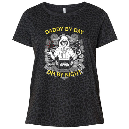 Ladies Curvy Jersey - AQ48P54F - Black Leopard - 11