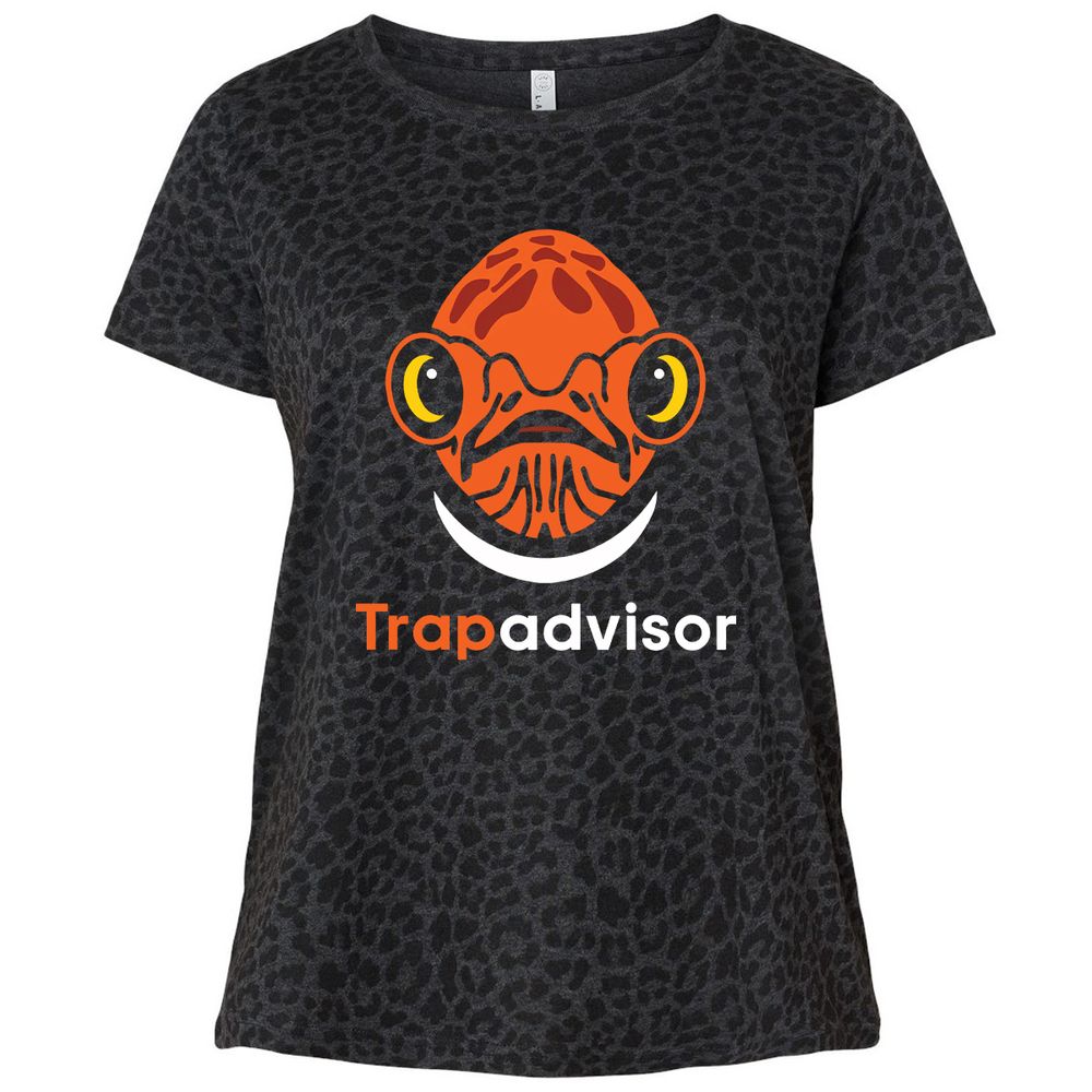 Ladies Curvy Jersey - 58L2PJBA - Black Leopard - 11