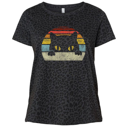 Ladies Curvy Jersey - HKJAS29N - Black Leopard - 11