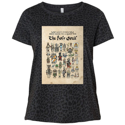 Ladies Curvy Jersey - XUR13TU6 - Black Leopard - 11