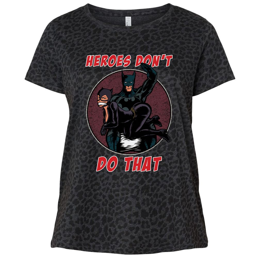 Ladies Curvy Jersey - 36GA196Y - Black Leopard - 11