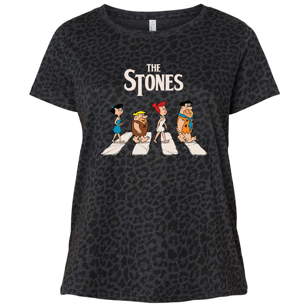 Ladies Curvy Jersey - 3DL18X69 - Black Leopard - 11