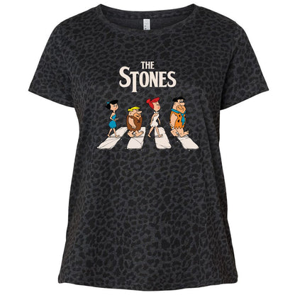 Ladies Curvy Jersey - 3DL18X69 - Black Leopard - 11