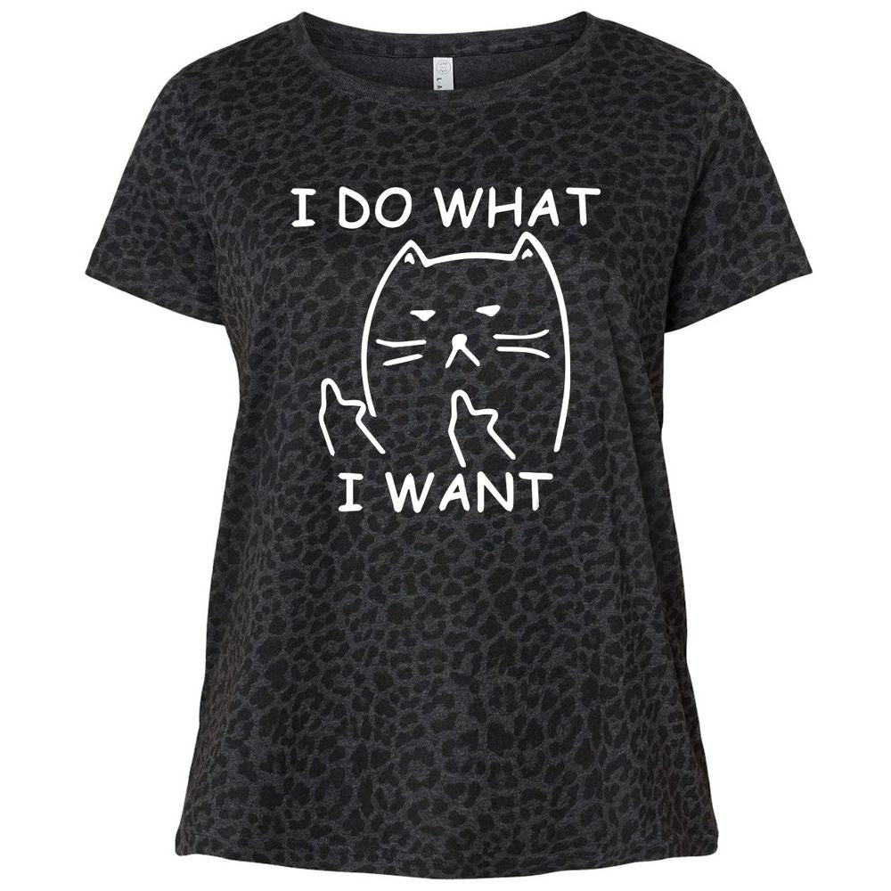 Ladies Curvy Jersey - MQK54A1S - Black Leopard - 11