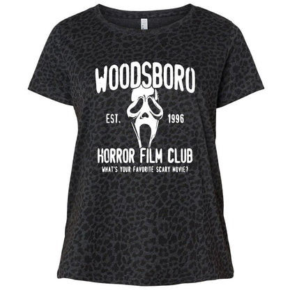 Ladies Curvy Jersey - 7UB2KSA8 - Black Leopard - 11