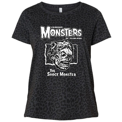 Ladies Curvy Jersey - ZS52CLNY - Black Leopard - 11