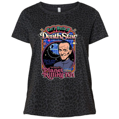 Ladies Curvy Jersey - X9JLVN5E - Black Leopard - 11