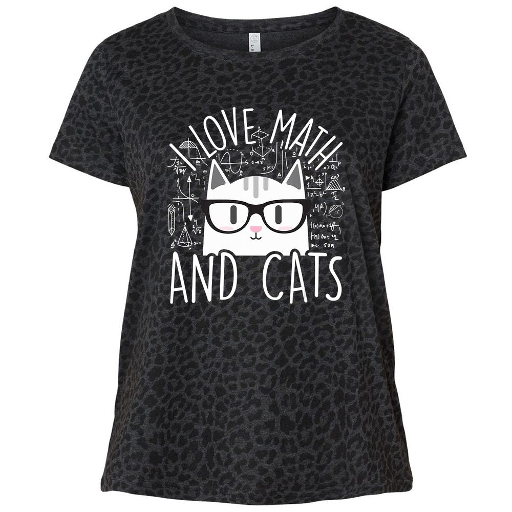 Ladies Curvy Jersey - F6LS2HYP - Black Leopard - 11