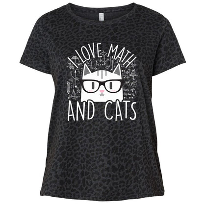 Ladies Curvy Jersey - F6LS2HYP - Black Leopard - 11