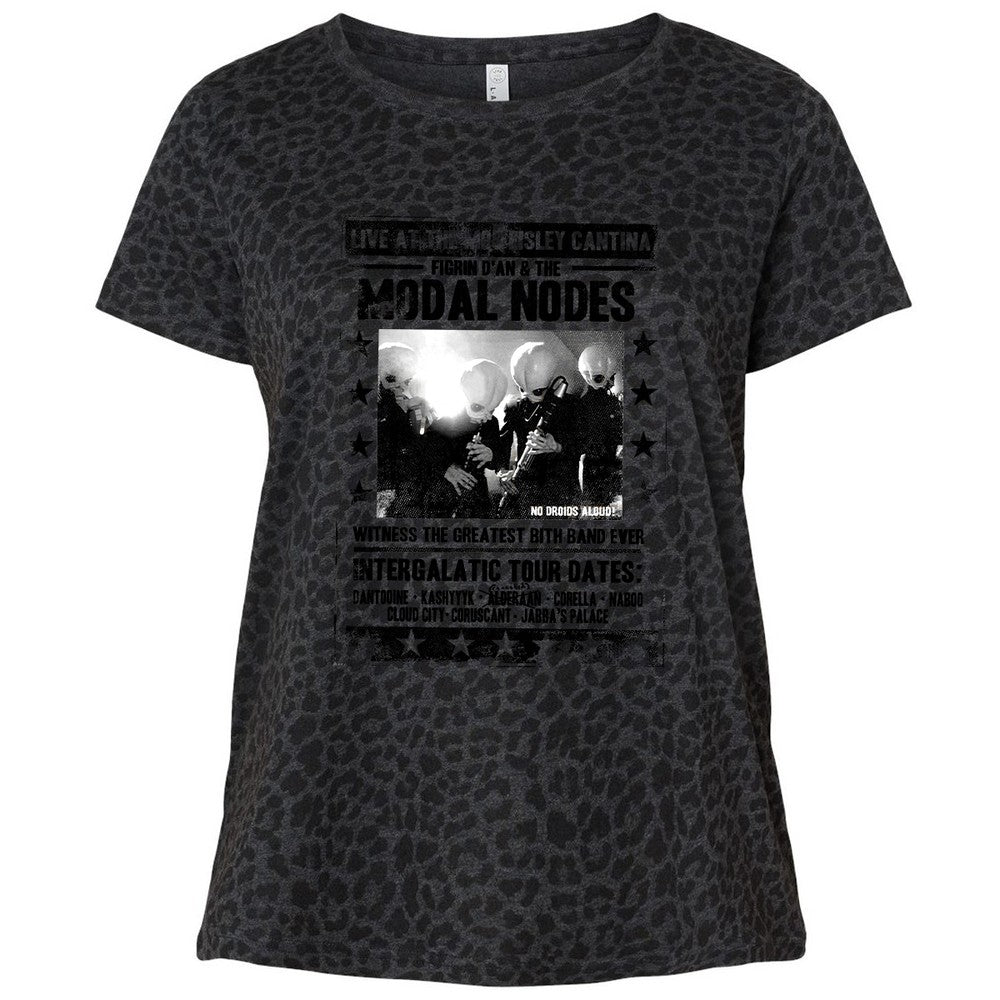 Ladies Curvy Jersey - KBHC725Q - Black Leopard - 11