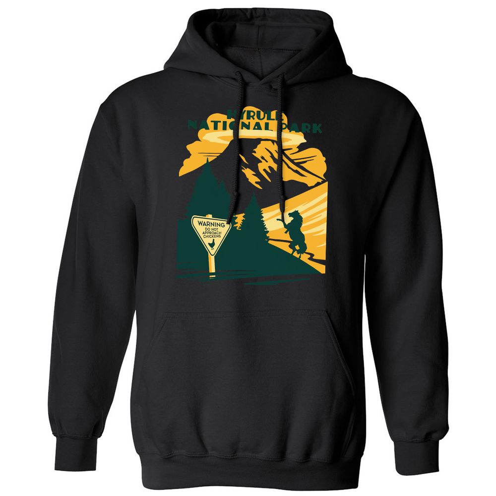 Classic Unisex Hoodie - LND16G23 - Black - 11