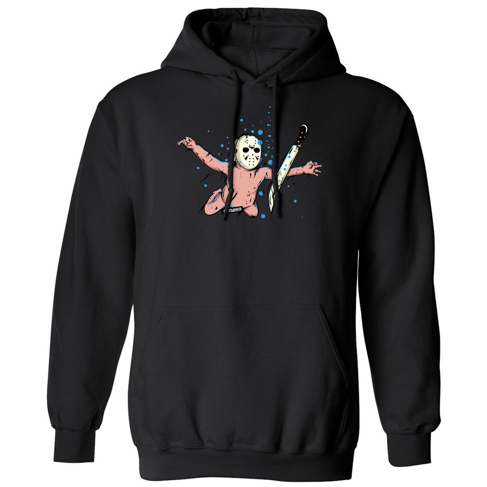 Classic Unisex Hoodie - USWL7G7S - Black - 11
