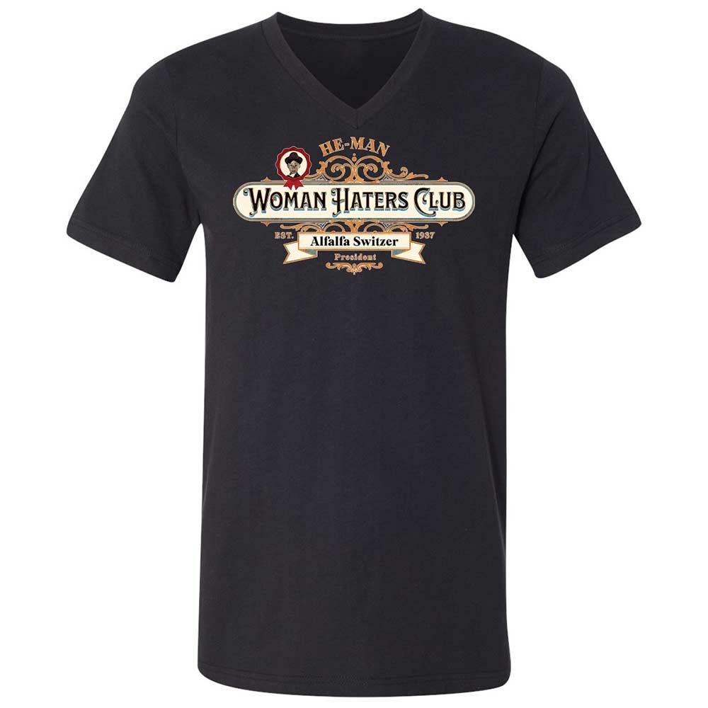 Unisex V-Neck T-Shirt - ZRWKEH1F - Black - 11