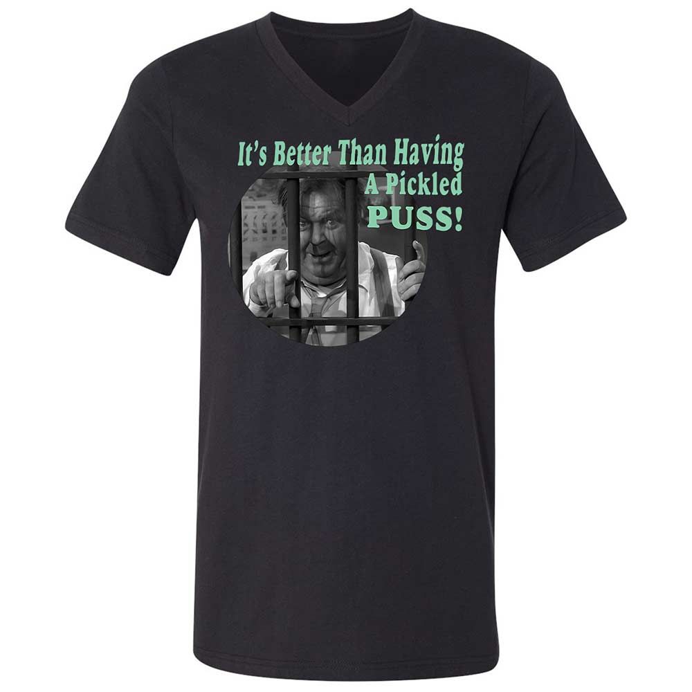 Unisex V-Neck T-Shirt - 4NK3H2BA - Black - 11