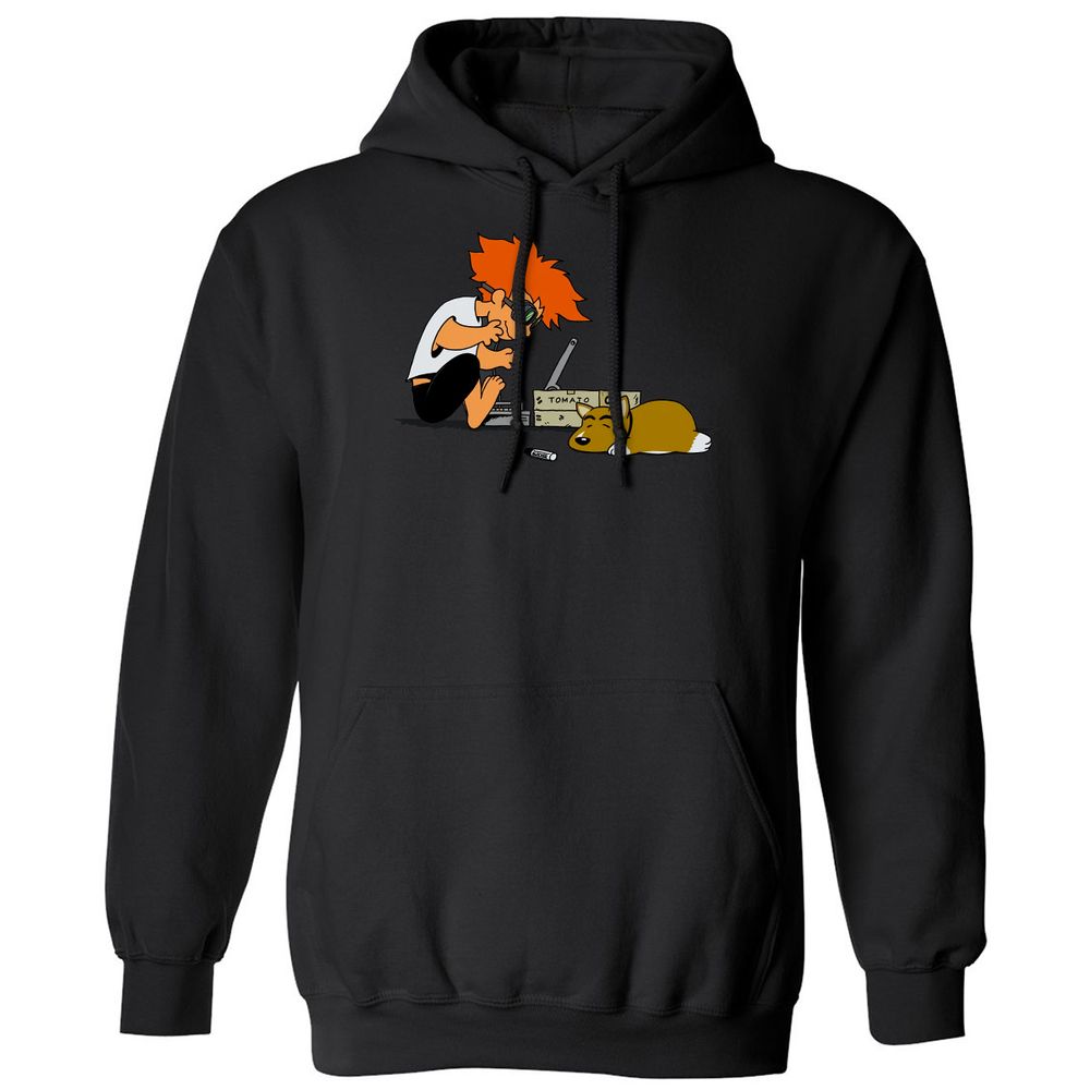 Classic Unisex Hoodie - Q1VA4LUJ - Black - 11