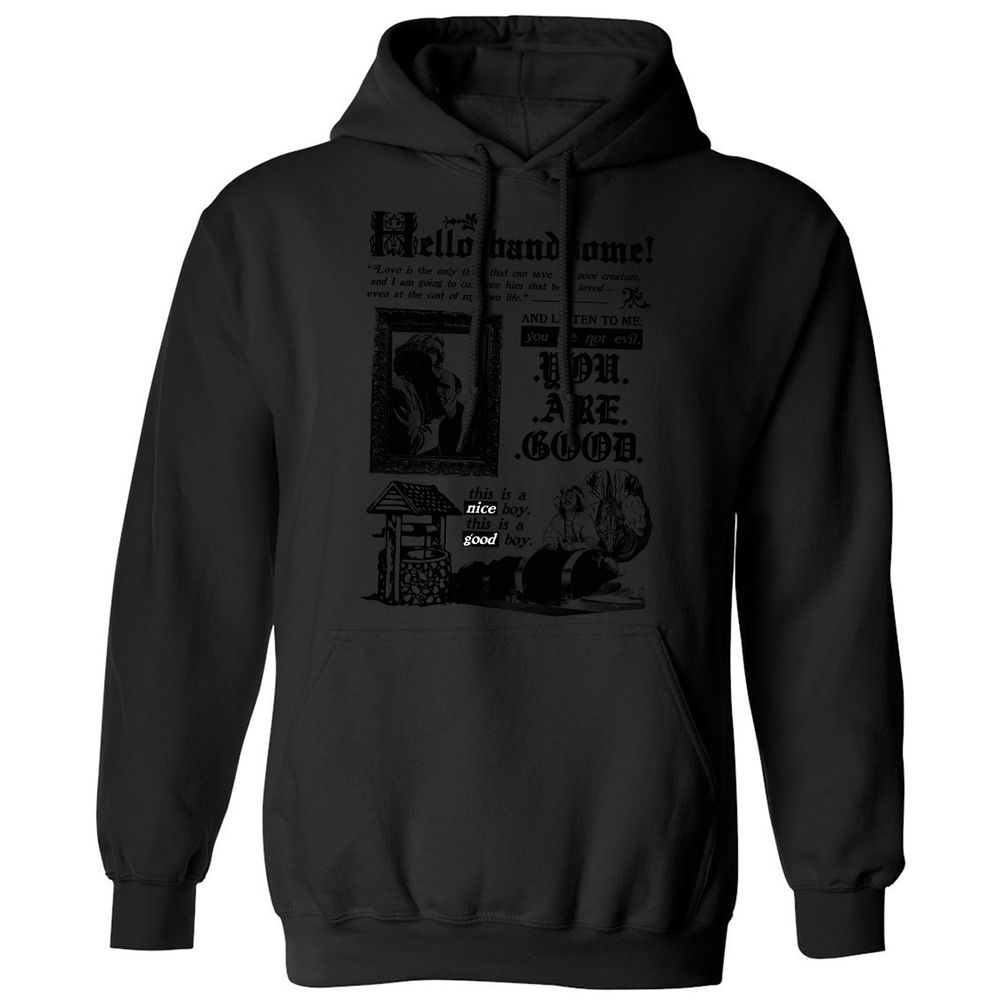 Classic Unisex Hoodie - JQGPN7ZX - Black - 11