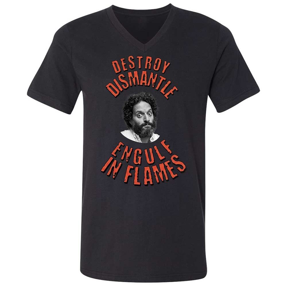 Destroy, Dismantle, Engulf in Flames - Black - 11
