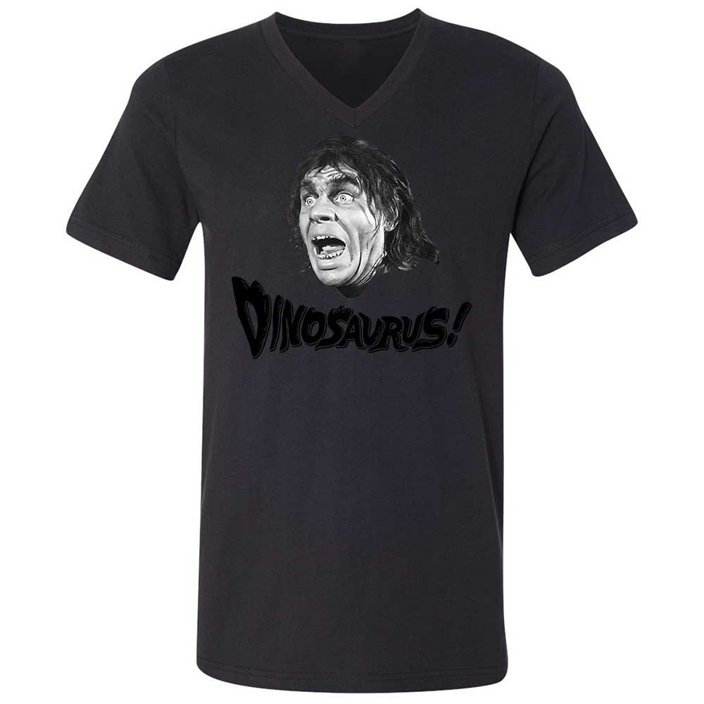 Unisex V-Neck T-Shirt - KTZ8SLQN - Black - 11