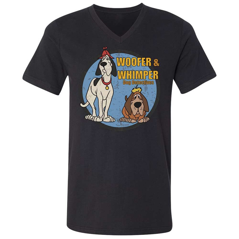 Unisex V-Neck T-Shirt - 46HHCJAX - Black - 11