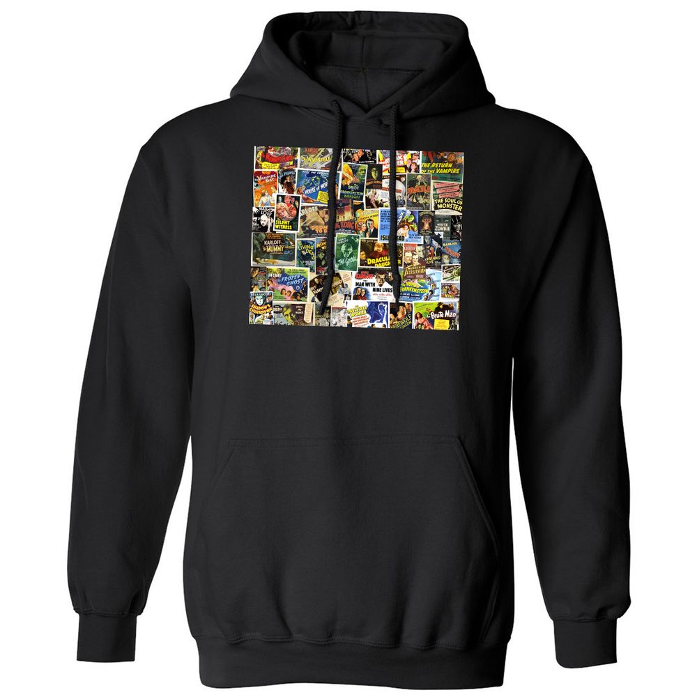 Classic Unisex Hoodie - XRDQGDTS - Black - 11