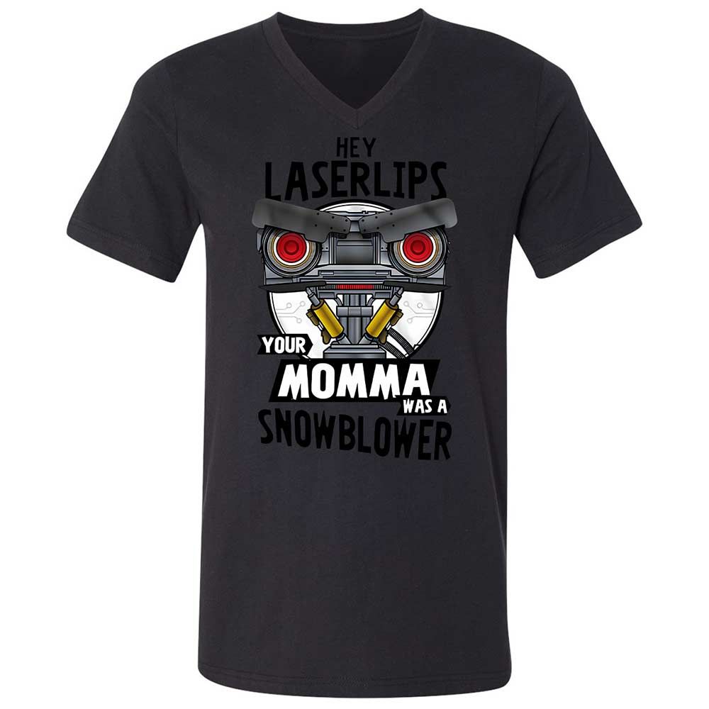 Unisex V-Neck T-Shirt - FC19B7ZG - Black - 11