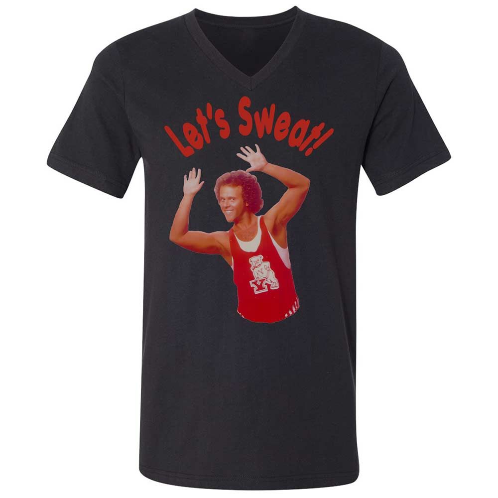 Unisex V-Neck T-Shirt - J5V38DGZ - Black - 11