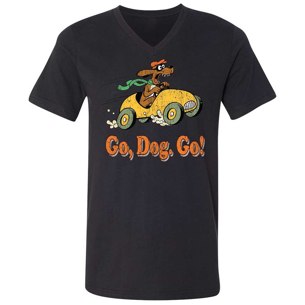 Unisex V-Neck T-Shirt - SU8RS743 - Black - 11