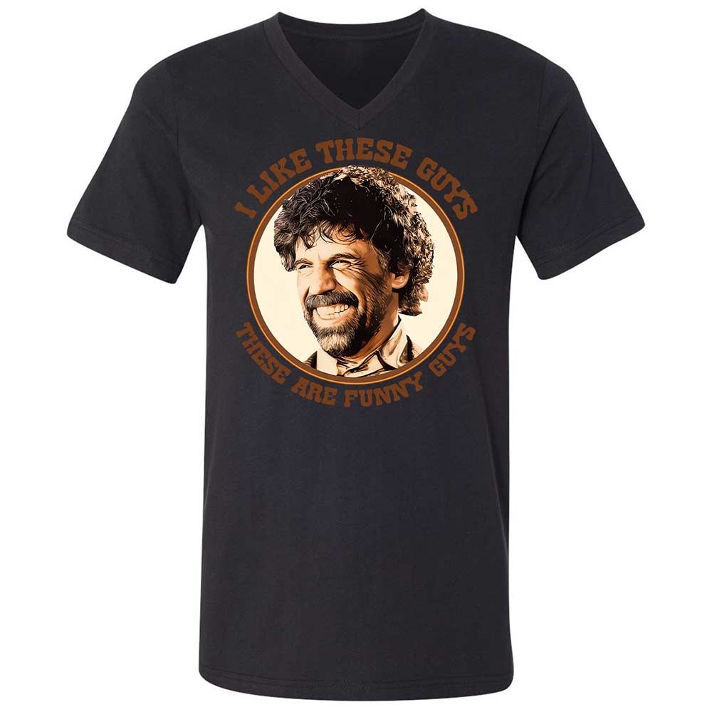 Unisex V-Neck T-Shirt - 9W21RDVR - Black - 11