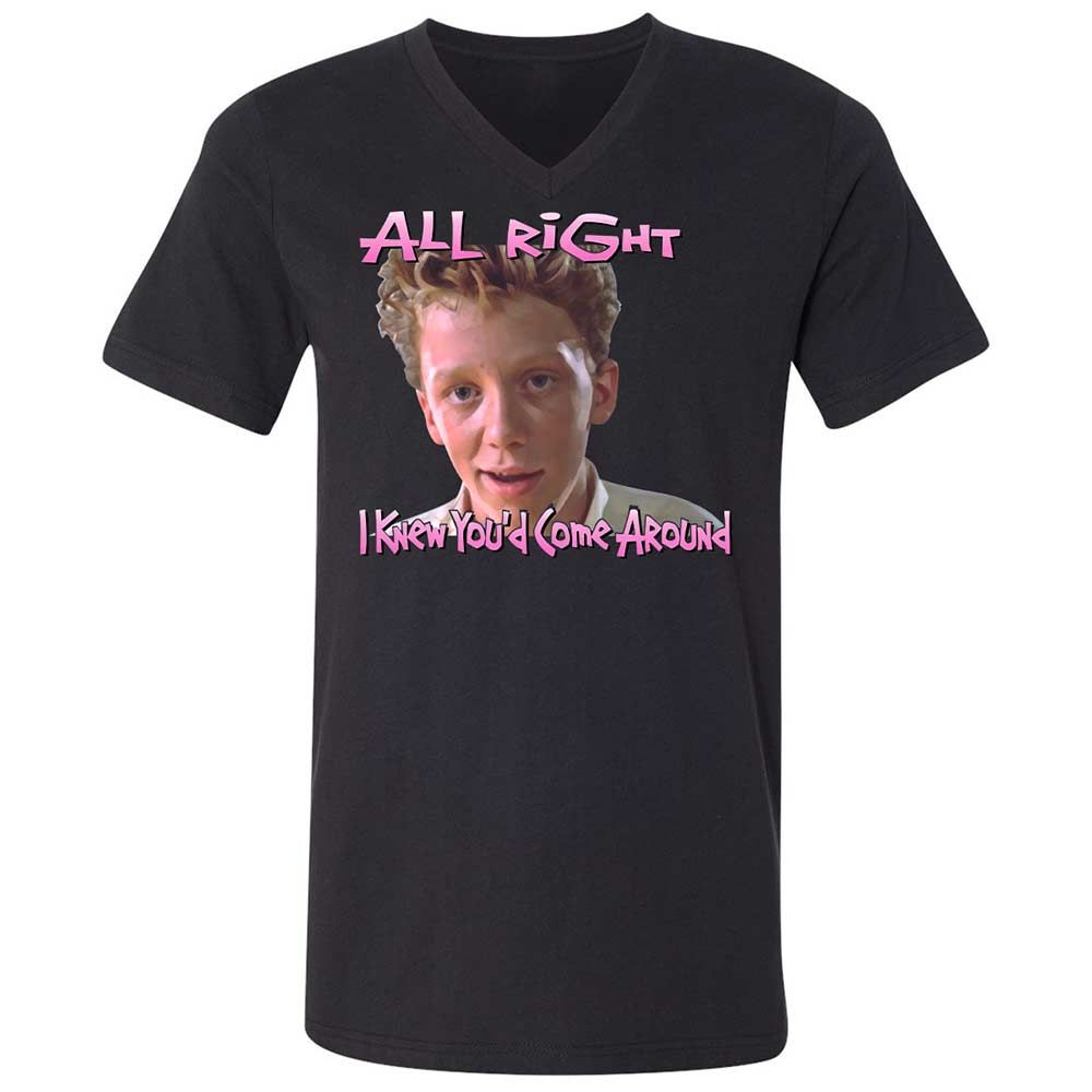 Unisex V-Neck T-Shirt - PSEPN4ZE - Black - 11