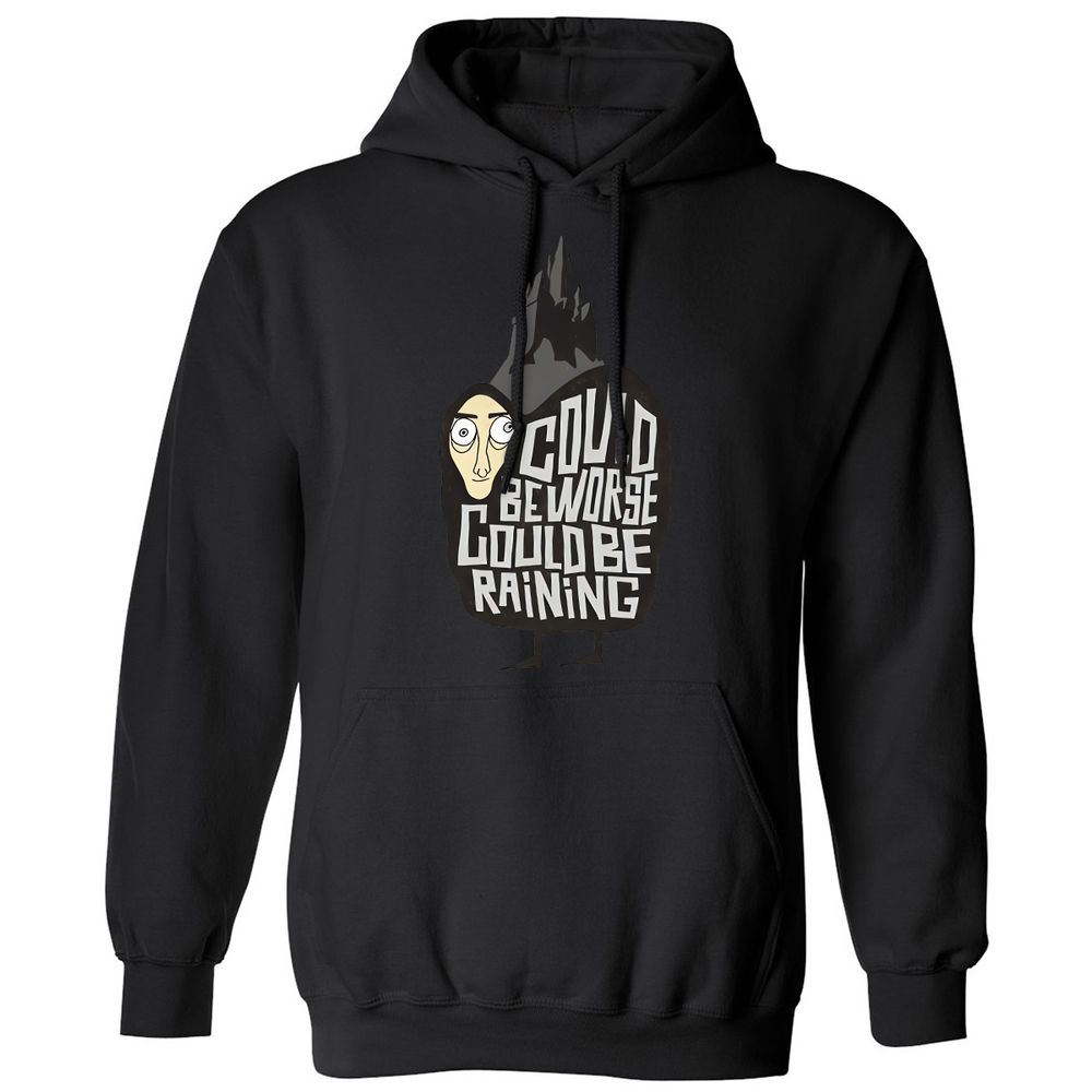 Classic Unisex Hoodie - PWRFNC1P - Black - 11