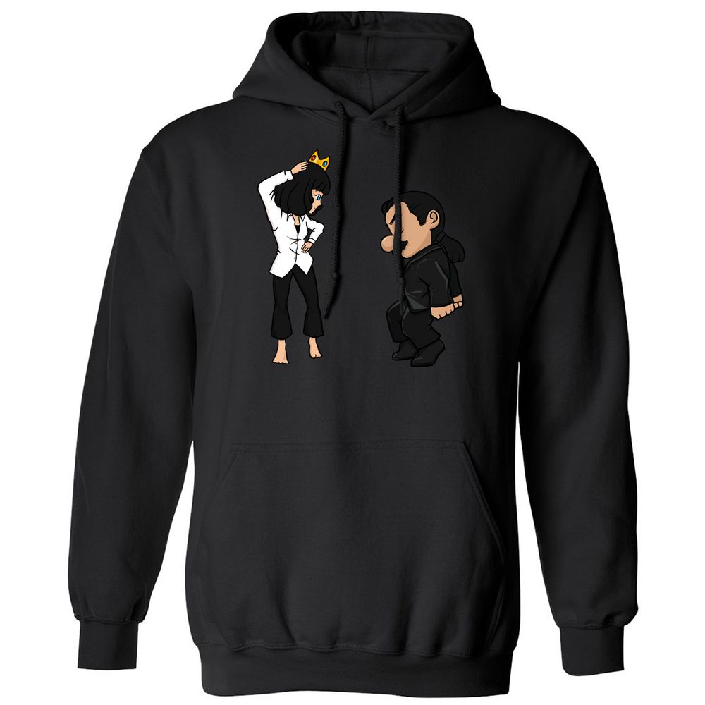 Classic Unisex Hoodie - 9MJ6MQYE - Black - 11