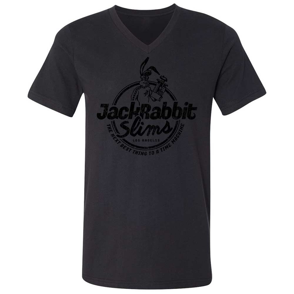 Unisex V-Neck T-Shirt - SC3R2A4D - Black - 11