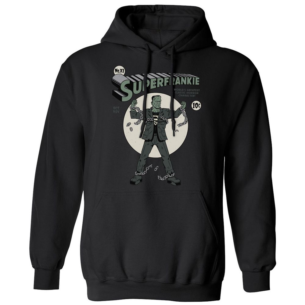 Classic Unisex Hoodie - GXJH8KVA - Black - 11