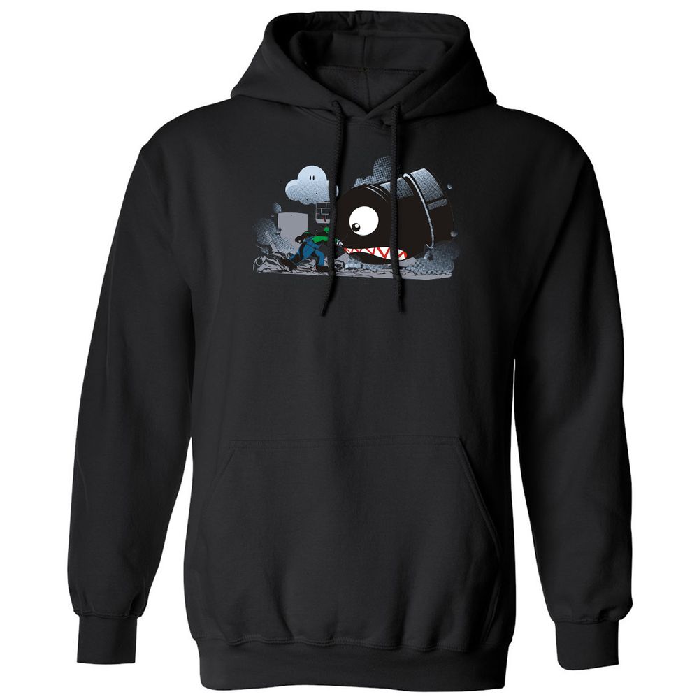 Classic Unisex Hoodie - L3P995HY - Black - 11