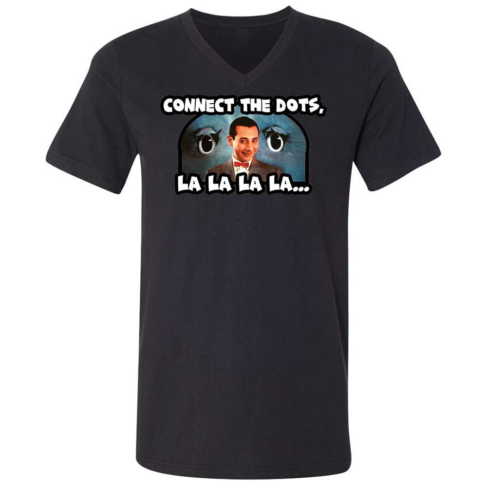Unisex V-Neck T-Shirt - KN9M8C8S - Black - 11