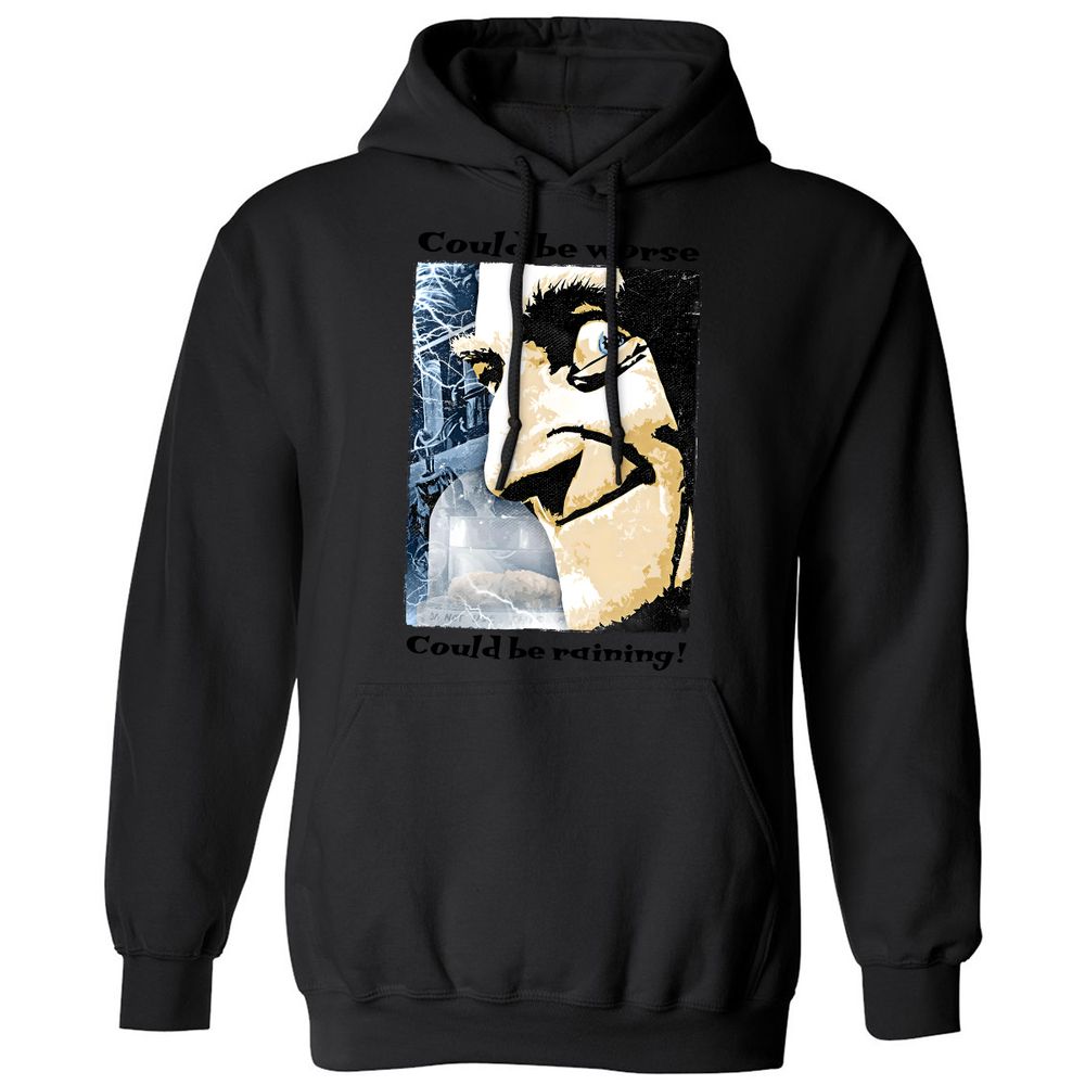 Classic Unisex Hoodie - M13SGR3E - Black - 11