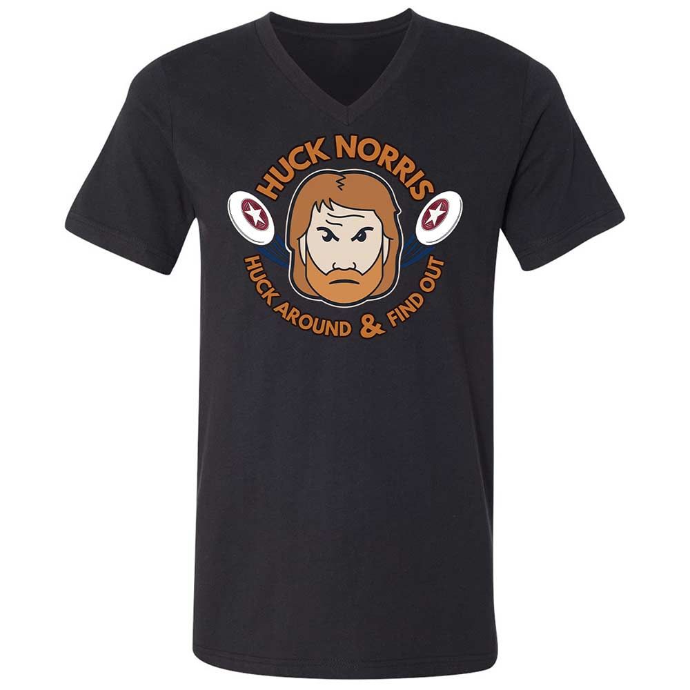 Unisex V-Neck T-Shirt - LNYD3Y8C - Black - 11