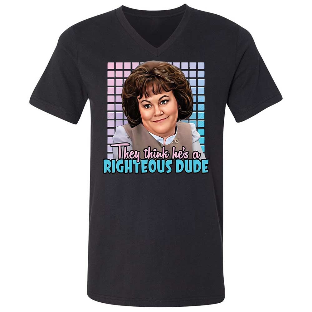 Unisex V-Neck T-Shirt - DX53F49G - Black - 11