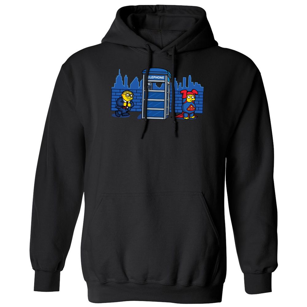 Classic Unisex Hoodie - JR9GBSAS - Black - 11