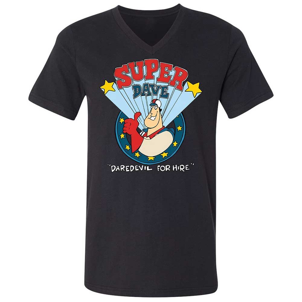 Unisex V-Neck T-Shirt - FYNT338N - Black - 11
